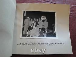 1946 Army Air Force Day 35th Bombing Squadron Photo Book WWII Grant CBS NBC