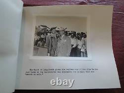 1946 Army Air Force Day 35th Bombing Squadron Photo Book WWII Grant CBS NBC