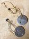 (2) MATCHING WW2 US ARMY AIR CORPS EARLY STYLE DOG TAGS UNISSUED withSEALS 1939