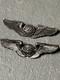 2 Vintage 3 WWII Pilot ARMY AIR FORCE Wings 1 Sterling Silver