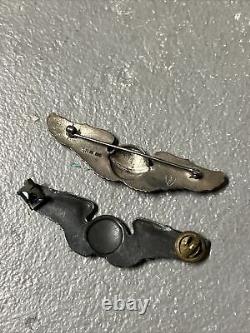 2 Vintage 3 WWII Pilot ARMY AIR FORCE Wings 1 Sterling Silver