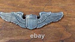 3 WWII Sterling US Army Air Force NS Meyer Pilots Wings