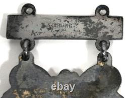 5-PC WWII US ARMY AIR FORCES USAAF Bars STERLING SILVER Marksman Qualifi. Badge