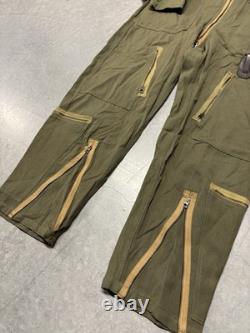7x Vintage WW2 US Army Air Force L-1 Flight Suits Lot Deadstock Fade/Repaired