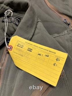 7x Vintage WW2 US Army Air Force L-1 Flight Suits Lot Deadstock Fade/Repaired