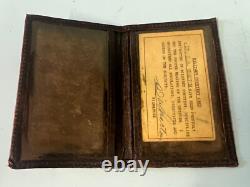 ARMY AIR CORPS PILOTS IDENTIFICATION WALLET WithID 1944