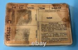ARMY AIR CORPS PILOTS IDENTIFICATION WALLET WithID 1944