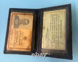 ARMY AIR CORPS PILOTS IDENTIFICATION WALLET WithID 1944