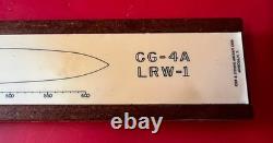 ARMY AIR FORCES CG-4A INVASION GLIDER LOAD ADJUSTER WithTAIL NUMBER