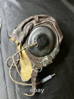 A-11 Army Air Force Wwii Flying Helmet Medium