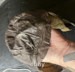 A-11 Army Air Force Wwii Flying Helmet Medium