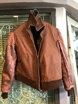 A-2-Rough Wear Horsehide Flying Jacket Original US Army Air Force WWII, Size 38