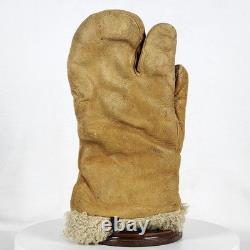 A-9 A WWII B-17 Gunner Gloves Army Air Force Spec No 94-3070-A Crocetta Bros MED