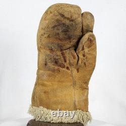 A-9 A WWII B-17 Gunner Gloves Army Air Force Spec No 94-3070-A Crocetta Bros MED