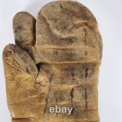 A-9 A WWII B-17 Gunner Gloves Army Air Force Spec No 94-3070-A Crocetta Bros MED