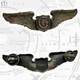 A. E. Co. Wwii Glider Pilot Wings U. S. Army Air Corps Badge 3-1/16 Size Sterling