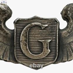 A. E. Co. Wwii Glider Pilot Wings U. S. Army Air Corps Badge 3-1/16 Size Sterling