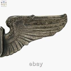 A. E. Co. Wwii Glider Pilot Wings U. S. Army Air Corps Badge 3-1/16 Size Sterling