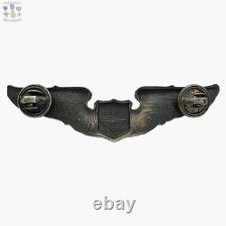 A. E. Co. Wwii Glider Pilot Wings U. S. Army Air Corps Badge 3-1/16 Size Sterling