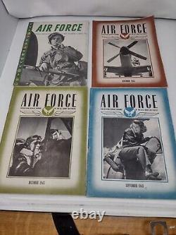 Air Force Official Service Journal U. S. Army Air Force WWII 1943 1944 1945 LOT