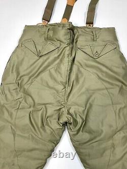 Air Force US Army Winter Flight Pants A-8 with Suspenders Size 44 Ben Greenholtz