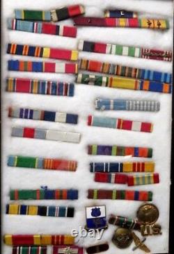 Antique-50 Military Campaign Medals-wwii-vietnam-navy, Army, Marine, Air Force, Cg