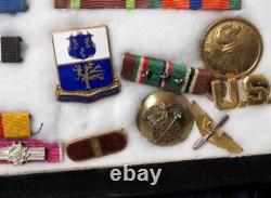 Antique-50 Military Campaign Medals-wwii-vietnam-navy, Army, Marine, Air Force, Cg