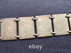 Antique Sterling Silver Bracelet USAAF WW II United States Army Air Corps W 2