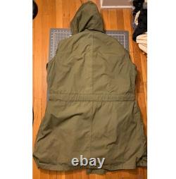 Antique WWII-era M-1947 US Air Force/Army Olive Drab Field Jacket XL