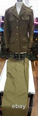 Army Air Corps Enlisted Jacket, Pants, Hat, (40) Patches and a Pair of Socks
