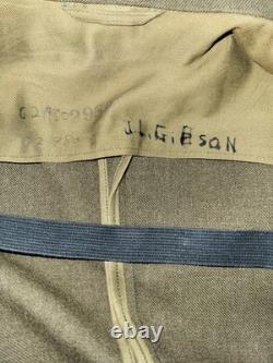 Army Air Corps Enlisted Jacket, Pants, Hat, (40) Patches and a Pair of Socks