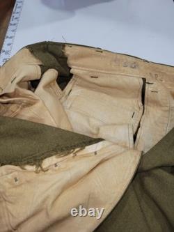 Army Air Corps Enlisted Jacket, Pants, Hat, (40) Patches and a Pair of Socks