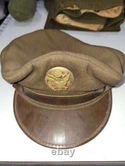Army Air Corps Enlisted Jacket, Pants, Hat, (40) Patches and a Pair of Socks