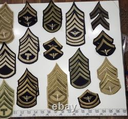 Army Air Corps Enlisted Jacket, Pants, Hat, (40) Patches and a Pair of Socks