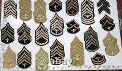 Army Air Corps Enlisted Jacket, Pants, Hat, (40) Patches and a Pair of Socks