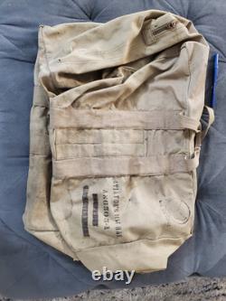 Army Air Corps Equipment Bag World War II Ww2 WwII Authentic