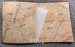 Army Air Corps Map Book No. 19 Hensley Field Grand Prairie Texas WWII AAF