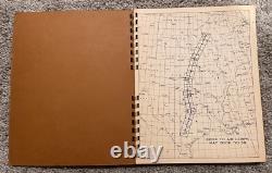Army Air Corps Map Book No. 36 San Antonio Texas to St. Paul Minnesota 1940 WWII