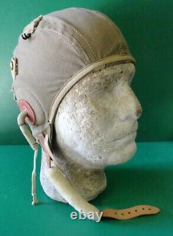 Army Air Corps Type A-9 Aviation Cadet Gosport Flying Helmet
