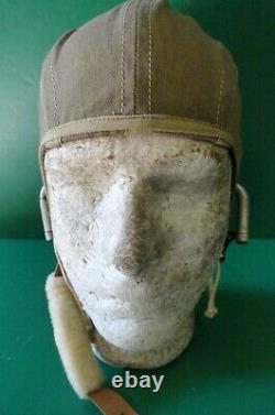 Army Air Corps Type A-9 Aviation Cadet Gosport Flying Helmet