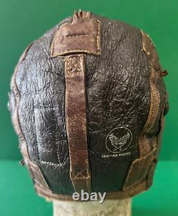 Army Air Corps Type B-6 High Altitude Flying Helmet- Large