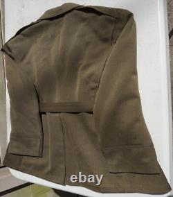 Army Air Corps WWII Uniform hat as worn, Bomber, Identified Captain (Locker 9)