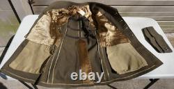 Army Air Corps WWII Uniform hat as worn, Bomber, Identified Captain (Locker 9)