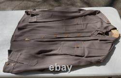 Army Air Corps WWII Uniform hat as worn, Bomber, Identified Captain (Locker 9)
