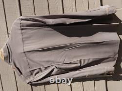 Army Air Corps WWII Uniform hat as worn, Bomber, Identified Captain (Locker 9)