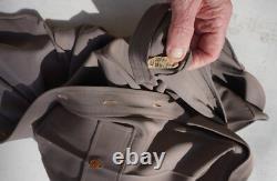 Army Air Corps WWII Uniform hat as worn, Bomber, Identified Captain (Locker 9)
