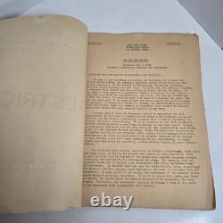 Army Air Force The Navigator's Practical Weather Handbook RESTRICTED WWII VTG