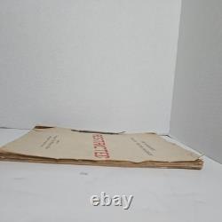 Army Air Force The Navigator's Practical Weather Handbook RESTRICTED WWII VTG