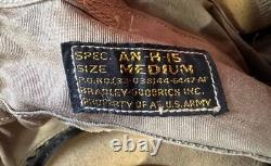 Army Air Forces An-h-15 Flying Helmet & Anb-h-1 Receivers