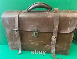 Army Air Forces Double Strap Type A-4 Navigation Briefcase